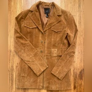 Forever 21 Tan Faux Suede Jacket
